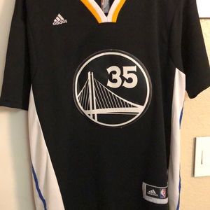 Kevin Durant Adidas Warriors Jersey Size Large